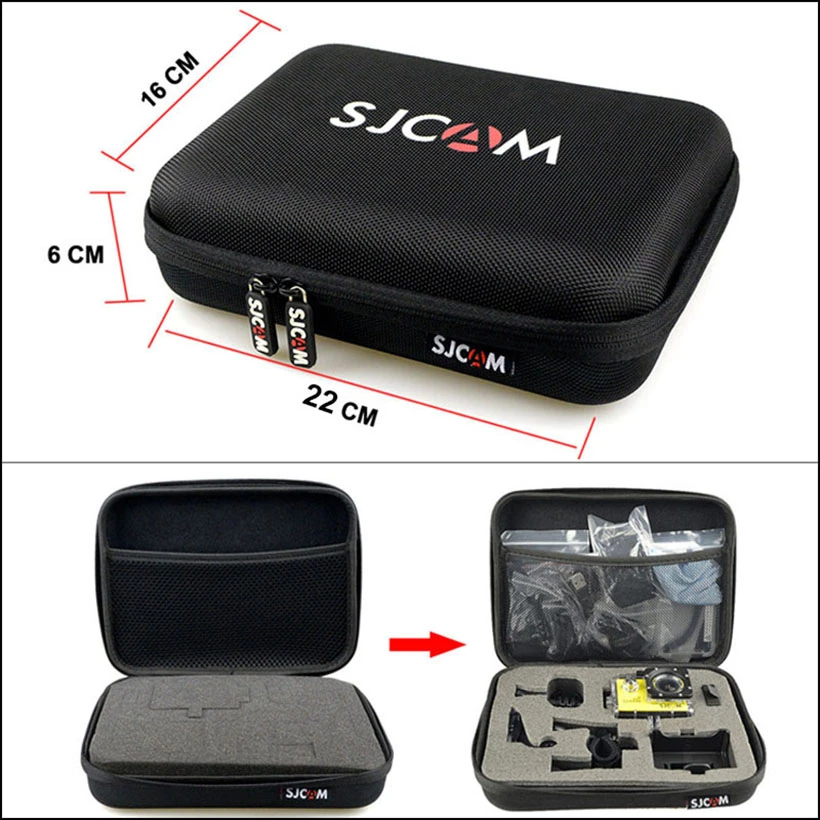 SJCAM SJ9 аксессуары сумка для хранения для SJCAM SJ9 Strike 30 м водонепроницаемый корпус чехол для SJCAM SJ9 Strike штатив монопод