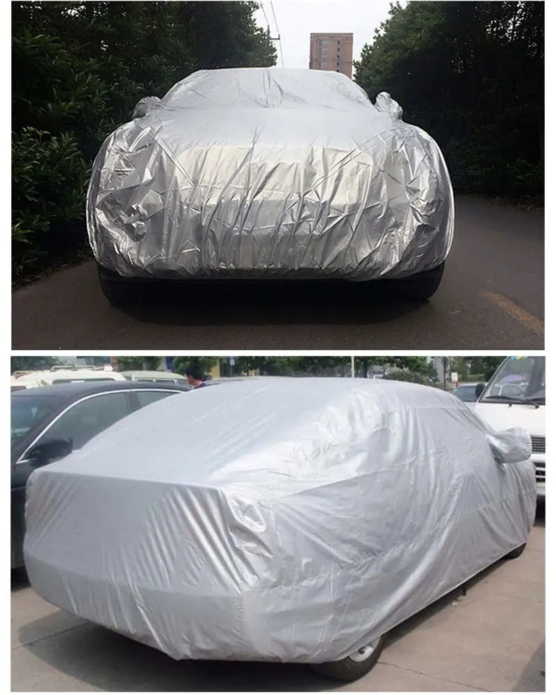 Car Cover Sedan SUV Tent Covers Sun Reflective Shade Rain Frost Snow Dust Waterproof Protection Anti UV Outdoor Car Accessories (8)