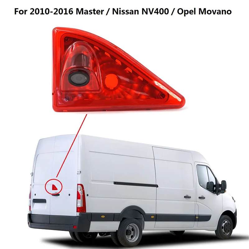 12V автомобильный тормоз светильник заднего вида Камера обратный резервный 3RD Ночное видение парковка для 2010- Master/Nissan NV400/Opel Movano