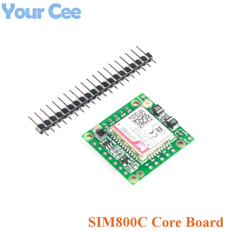 SIM800C макетная плата SIM800 Core Board Quad-band GSM/GPRS IOT Беспроводная связь трансивер с Bluetooth