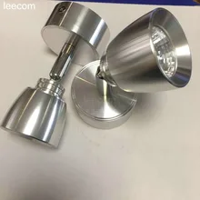 3 Вт Led Cob Потолочный Epistar светодиодный потолочный светильник, регулируемый витой гибкий металлический точечный светильник