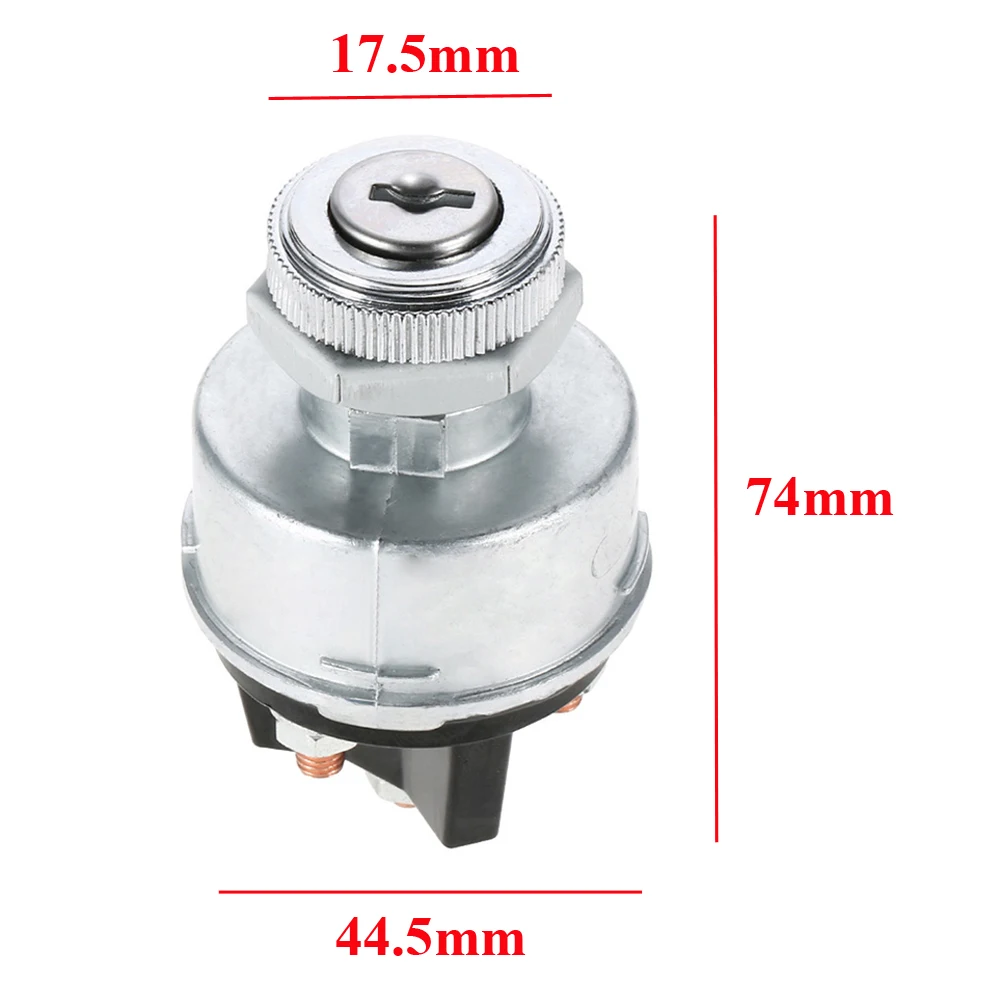 Универсальный Стартовый переключатель ключа зажигания с 2 ключами для