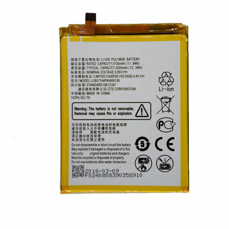 Оригинальная качественная батарея для zte Blade V10/V10 Vita/a5 2020 3200 мАч|Аккумуляторы для мобильных телефонов| | АлиЭкспресс