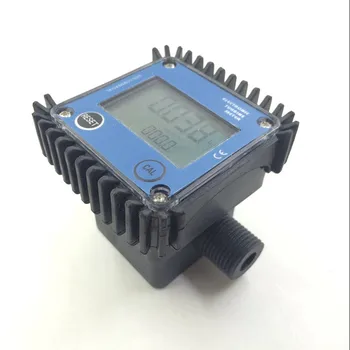 

K24 Digital Turbine Flowmeter Electronic Flow Meters Urea qi chai Kerosene Chemical Water 1 Inch to 4 Points Shipping