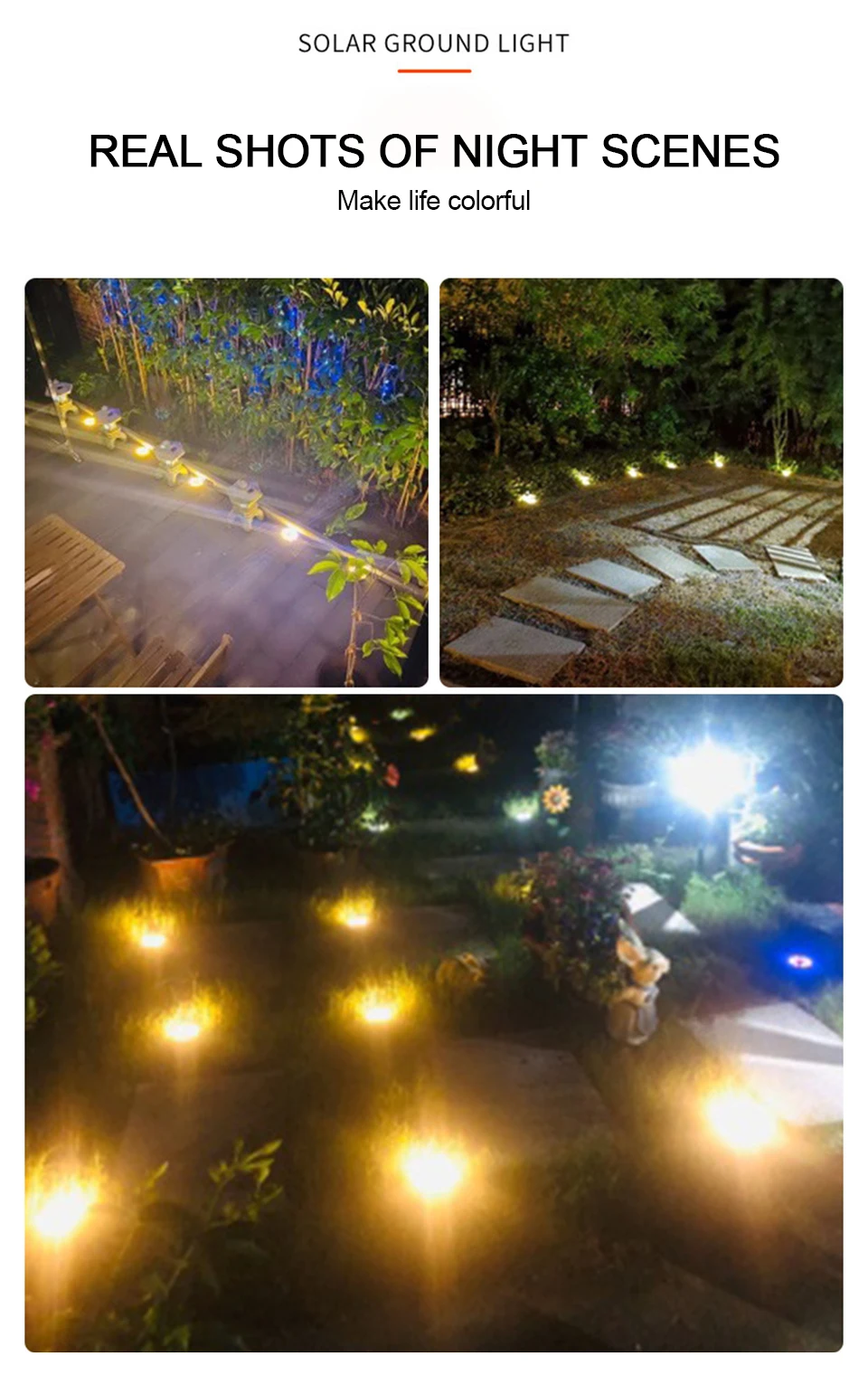 solar pathway lights 1/4pcs 17 LED Solar Lawn Light Buried Type Waterproof Outdoor Courtyard Garden Villa Sidewalk Solar Underground Lamp Decoration solar lamp outdoor