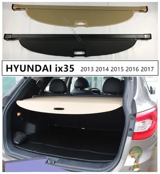 

Rear Trunk Cargo Cover Security Shield For HYUNDAI ix35 2013 2014 2015 2016 2017 High Qualit Auto Accessories Black Beige