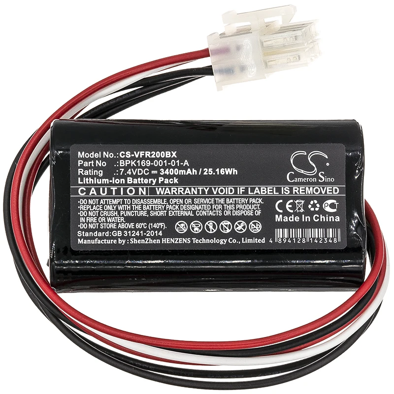 Cameron sino 3400mah аккумулятор для VERIFONE PCA169-001-01 PCA169-404-01-A Ruby 2 Ruby CI BPK169-001-01-A