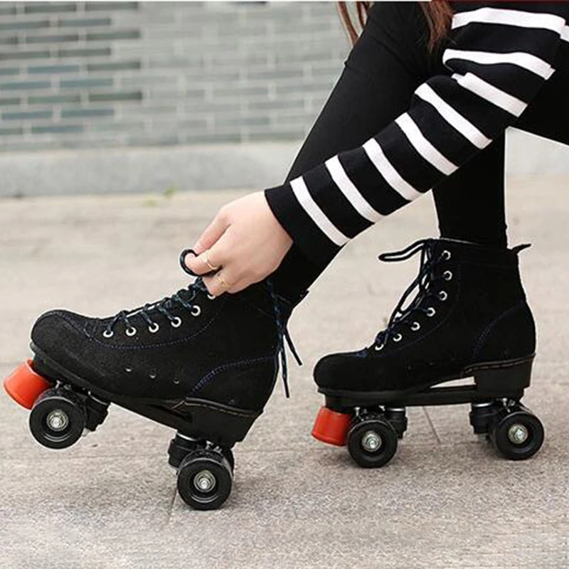 Patines de doble fila para adultos, hombre y mujer, patines de 4 ruedas, en línea|Patines| - AliExpress