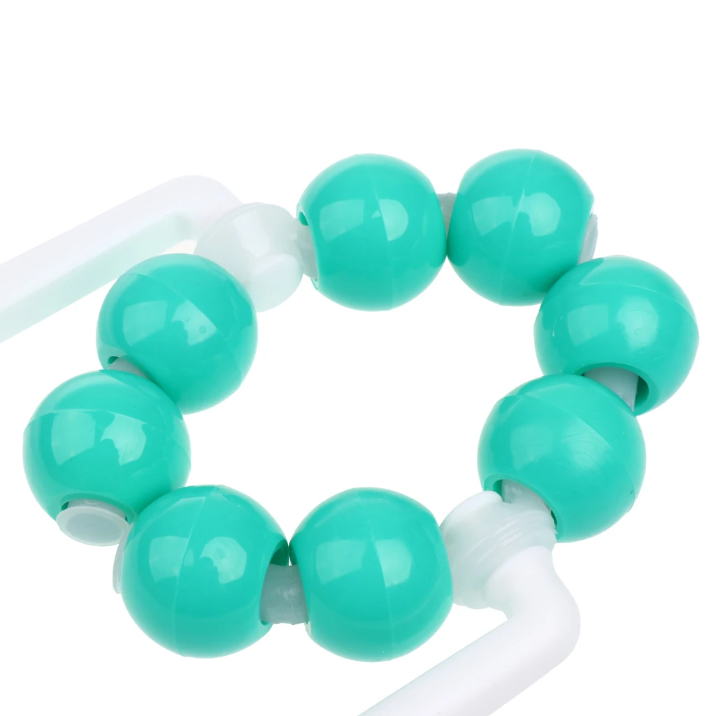 Portable Leg Massager Shoulder Neck Back Arm Foot Calf Massager Roller Ball Trigger Points Manual Massage Stick Travel Tool