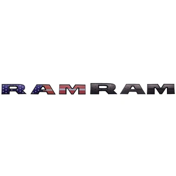 

Ram Decals Tailgate RAM Letters Badge Nameplates Car Sticker for Dodge Ram