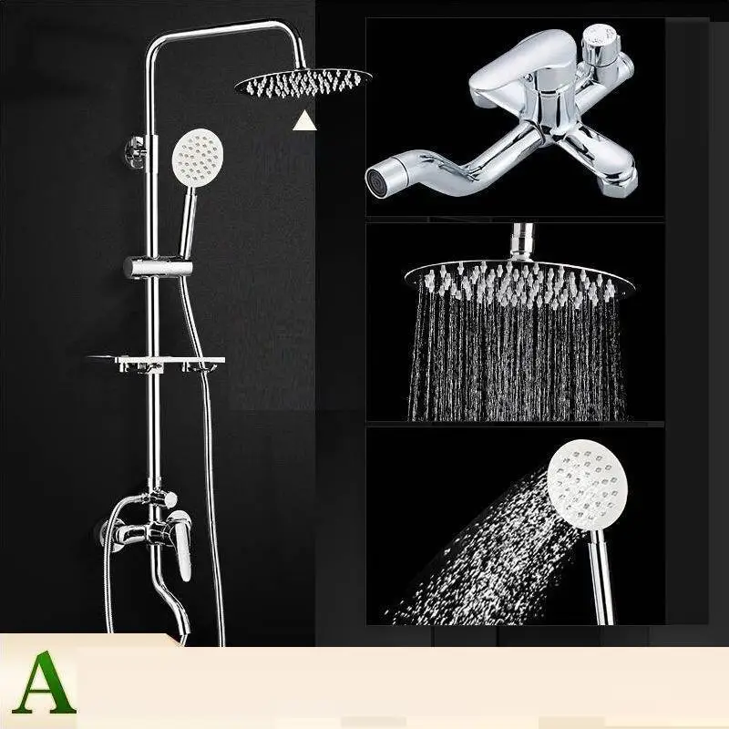 Piscina Salle Bain Doccia Duschset Torneira Lavabo Conjunto De Regadera Do Banheiro Ducha Chuveiro Douche Душевая система для ванной комнаты