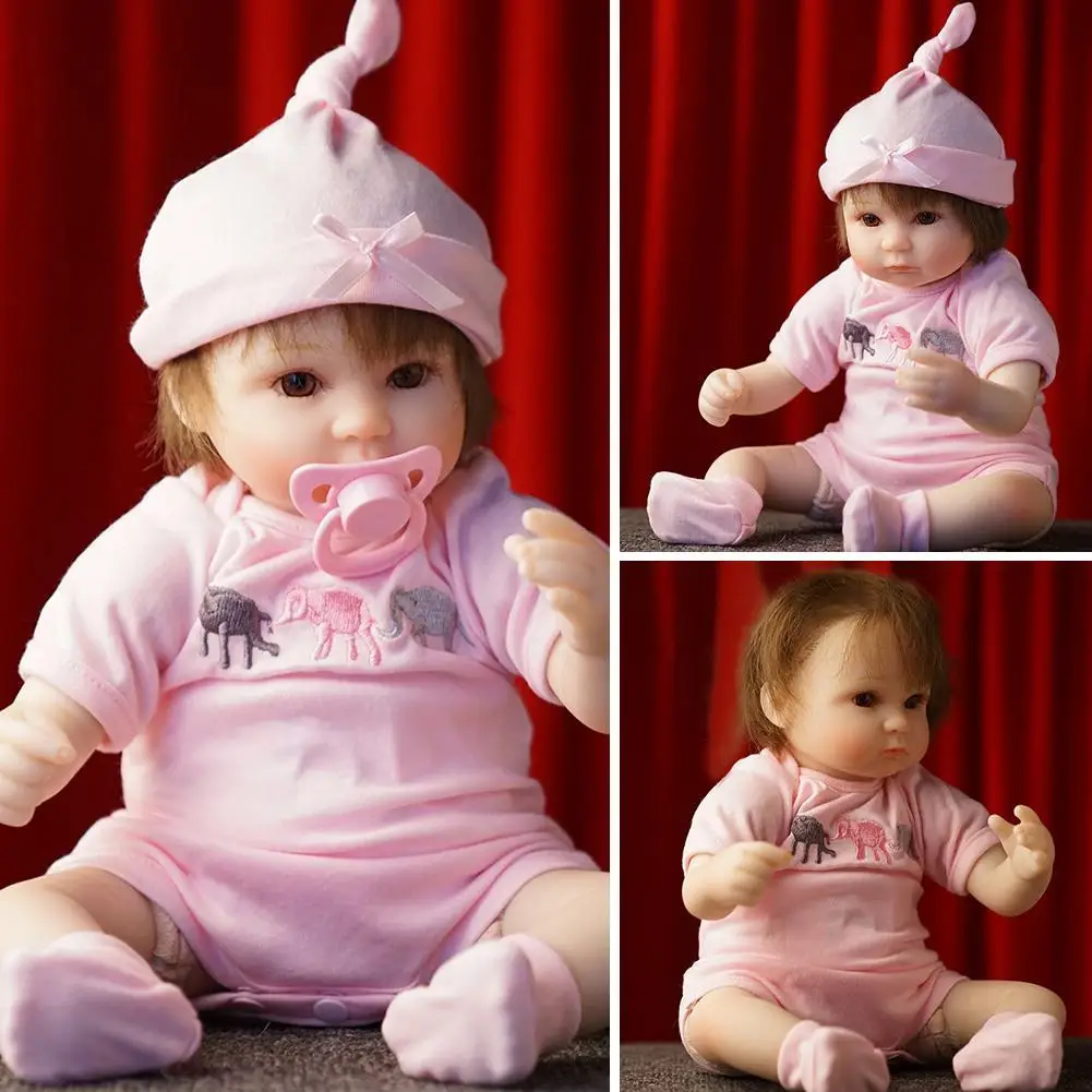 43 см Bebe Реалистичная кукла Reborn premium ручная детальная картина мизинец на все тело силиконовая кукла-Имитация Рождественский подарок