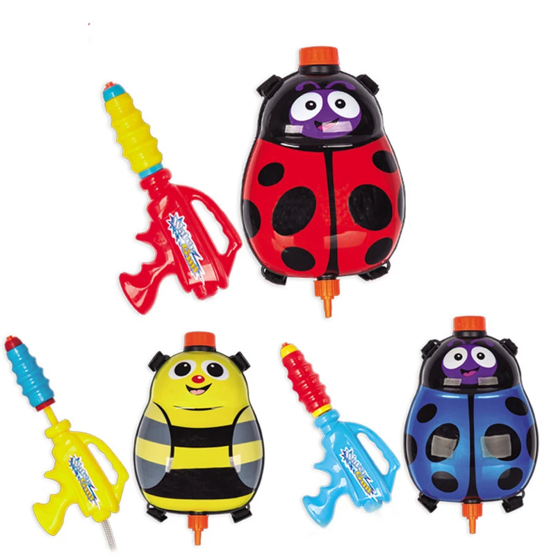 Summer Toy Water Gun Pressure Backpack Water Guns Playing Outdoor Beach Toys for Birthday Presents