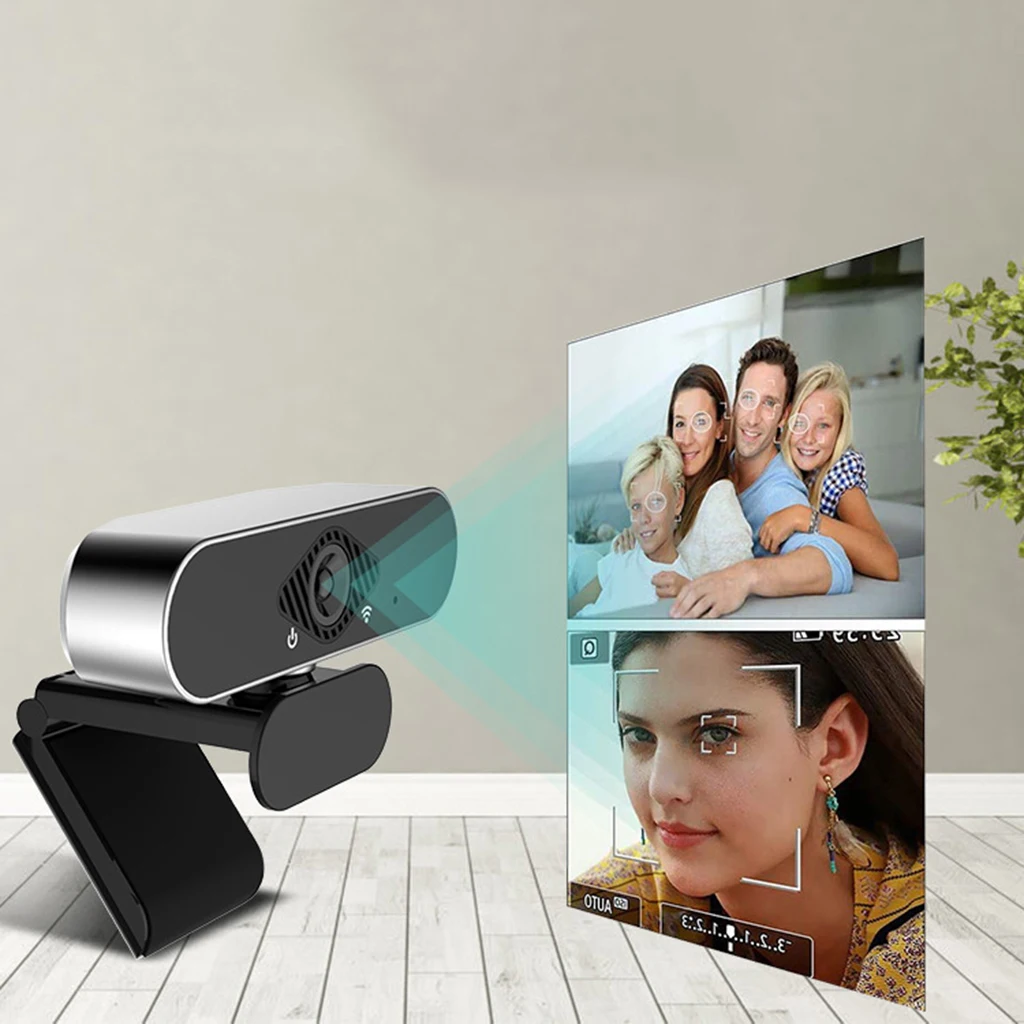 Portable HD 1080P Webcam PC Camera USB Autofocus Web Camera Flexible Video Live Teaching Cam For PC Laptop Desktop with Mic