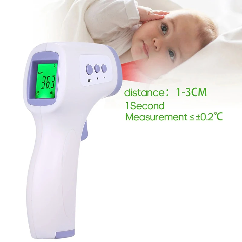 Non Contact Infrared Thermometer For Baby Mute Frontal Forehead