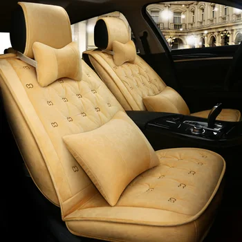 

Warm Car Seat Cover Winter Cushion Auto Seats Covers for peugeot 308 408 508 4007 4008 508 sw opel vectra a b c