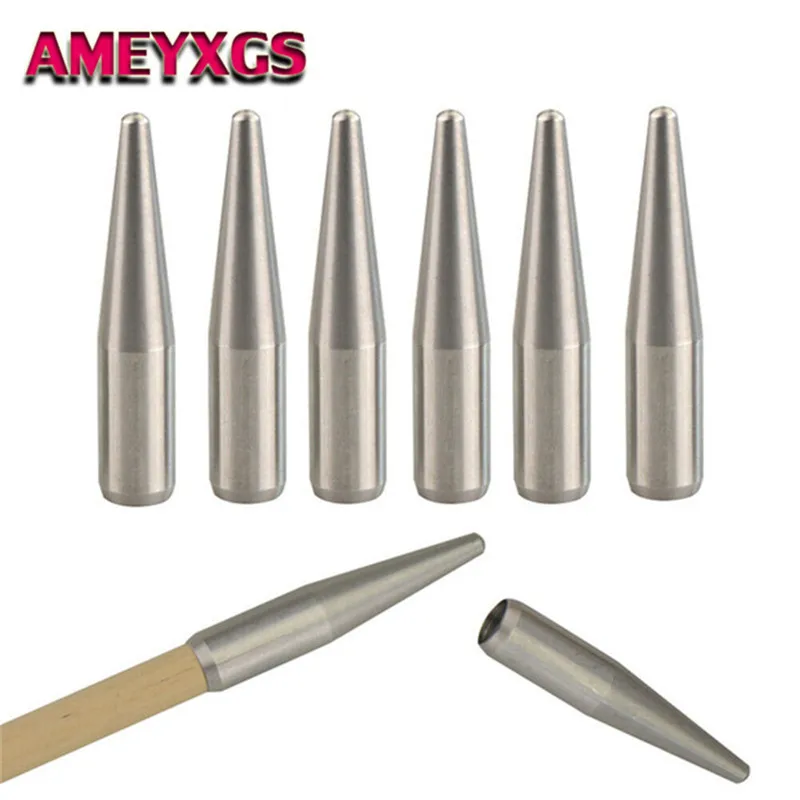 

6/12/24pcs Archery Arrowheads Target Field Point Tips Practice Broadheads Fit OD 8mm Arrow Shafts Shooting Hunting Accessories
