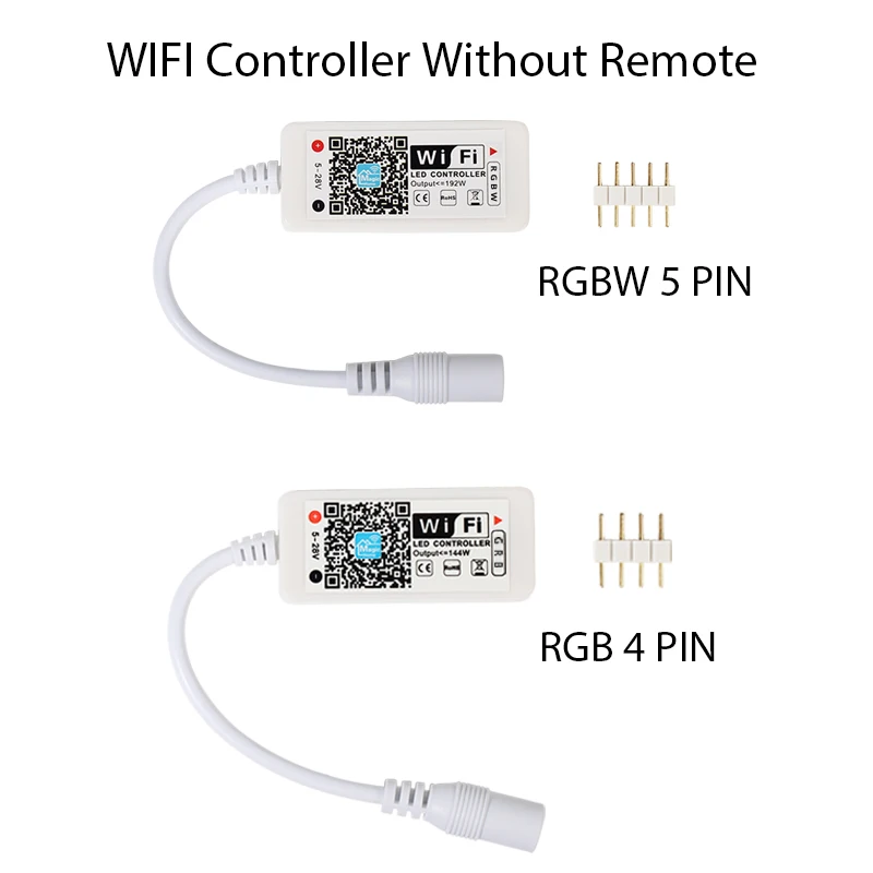DC5-24V Wireless WIFI LED RGB Controller RGBW Controller IR / RF Remote Control IOS/Android for LED Strip RGB RGBW RGBWW