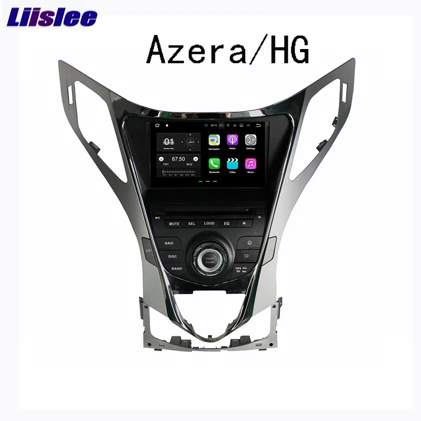 Liislee Android For Hyundai Azera/HG 2011~2012 Car Navigation GPS HD Touch Screen Audio Video Radio Stereo Multimedia Player. | Автомобили