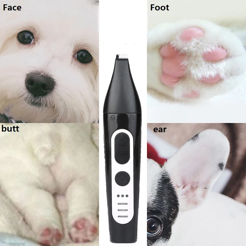 Dog Nail Grinder-обновленный перезаряжаемый триммер для ногтей для домашних животных, мягкий безболезненный триммер для стрижки и сглаживания лап для маленьких, средних и больших собак