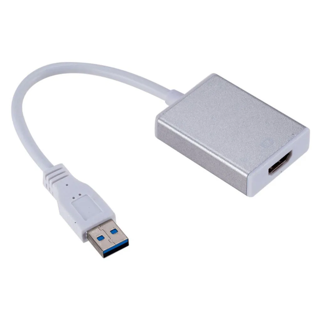 Водонепроницаемый USB 3,0 к HDMI адаптер HD 1080P видео кабель адаптер конвертер с аудио выходом высокое качество Dropship