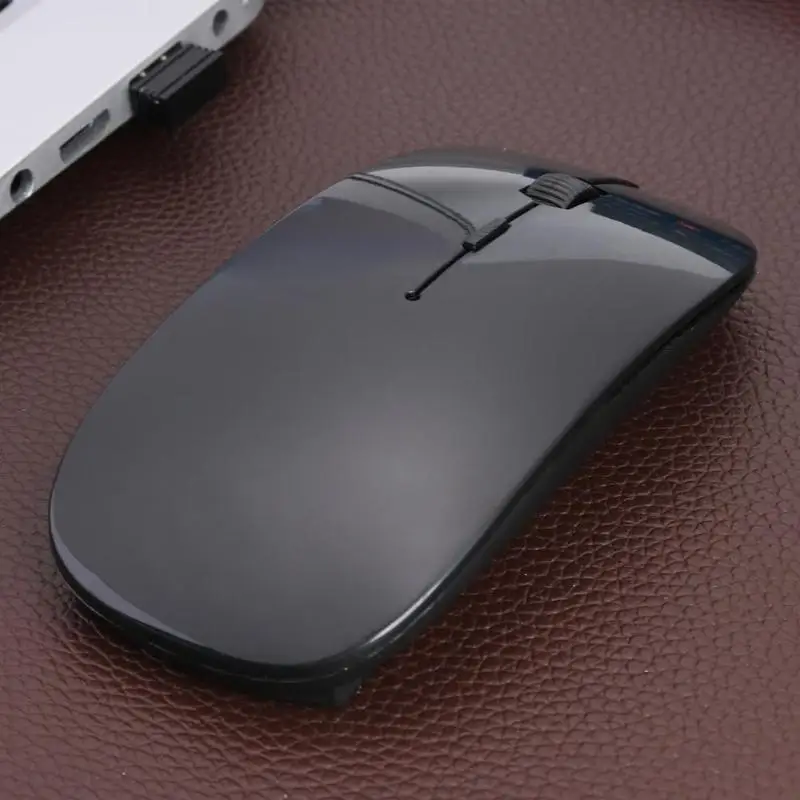 1600 dpi эргономичная оптическая мышь USB 2,4G приемник Беспроводная ультра-тонкая мышь для компьютера/ноутбука