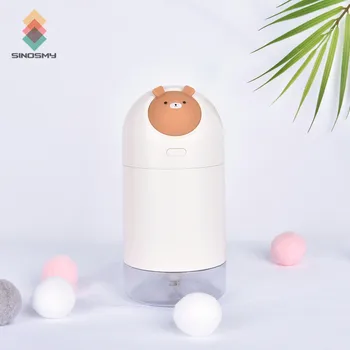 

Creative Colorful Led Ultrasonic rechargeable portable humidifier fan usb mini air humidifier