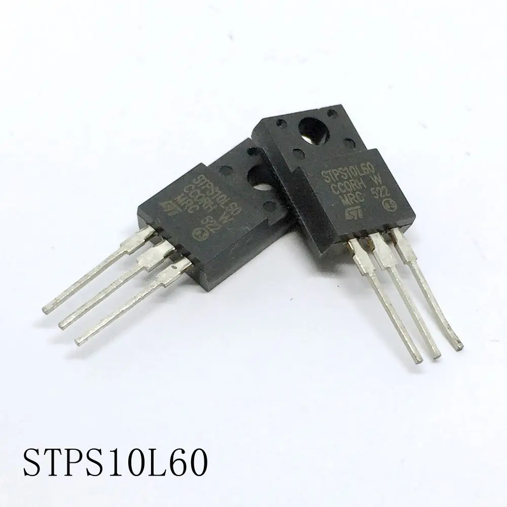 

Schottky diode STPS10L60 STPS10H100CFP MBRF30H45CT SB20100FCT B10A45V 25P04Q TO-220F 10pcs/lots new in stock