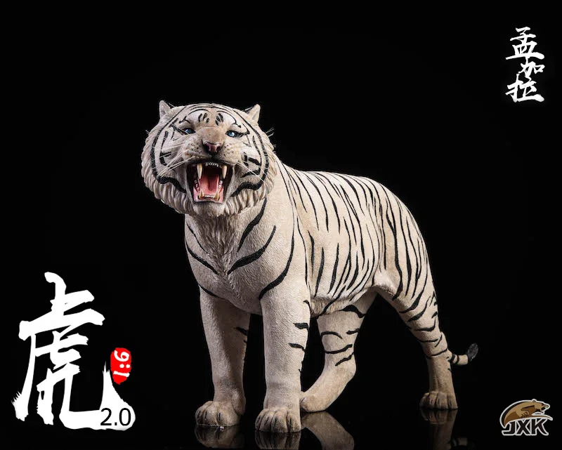 41 см 1/6 фигурка сцены аксессуары Panthera Tigris Бенгальский Тигр JXK020 ревущий Тигр статуя животного модель для 12 ''фигурка