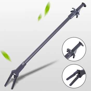 

1Pcs 50cm Long Handle Aquatic Planting Clip Aquarium Fish Tank Feeding Clip Plastic Tweezer Pliers Aquarium Cleaning Tool