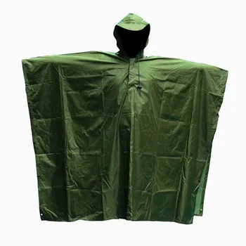 

New Hot Multifunction Military Waterproof Camo Raincoat Rain Coat Men Women Raining Poncho for Camping Fishing Motorcycle SMD66