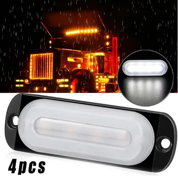 

Side Marker LED Work Light Lamp 12V-24V Set Parts Accessories Motorcycles