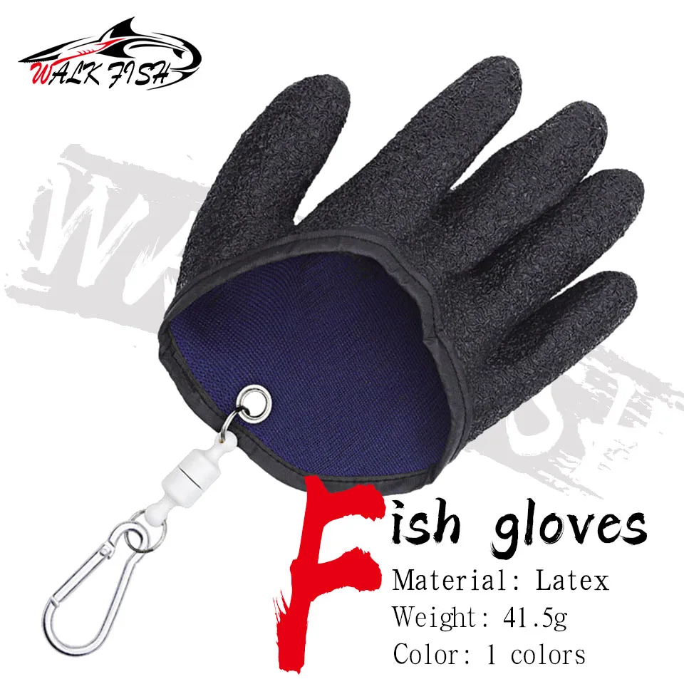 Non Slip Latex Fishing Outdoor Gloves-With