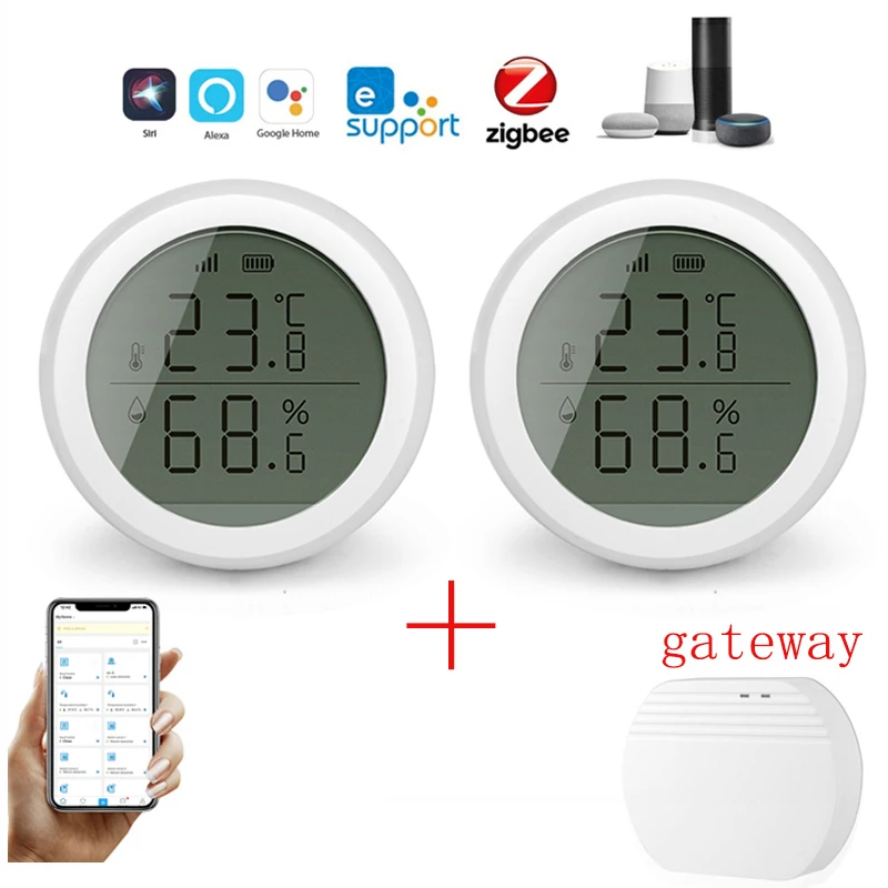 New EWelink Zigbee Temperature And Humidity Temperature Sensor And