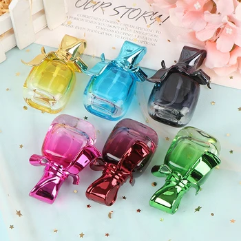

1Pc Makeup Tool 6 Colors 15Ml Glass Empty Perfume Bottles Spray Atomizer Refillable Bottle Scent Case