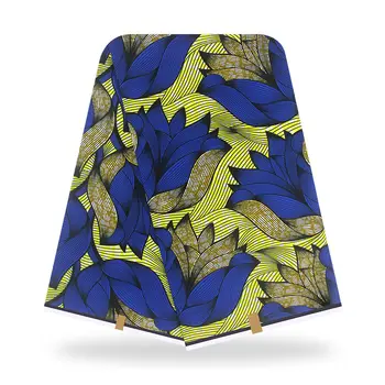 

Veritable 2020 guaranteed real Printed wax cloth high quality pagne 6yards african ankara sewing fabric