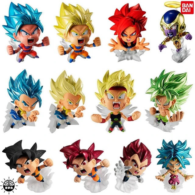 Dragon ball z cabelo azul goku figuras vegeta modelos brinquedos