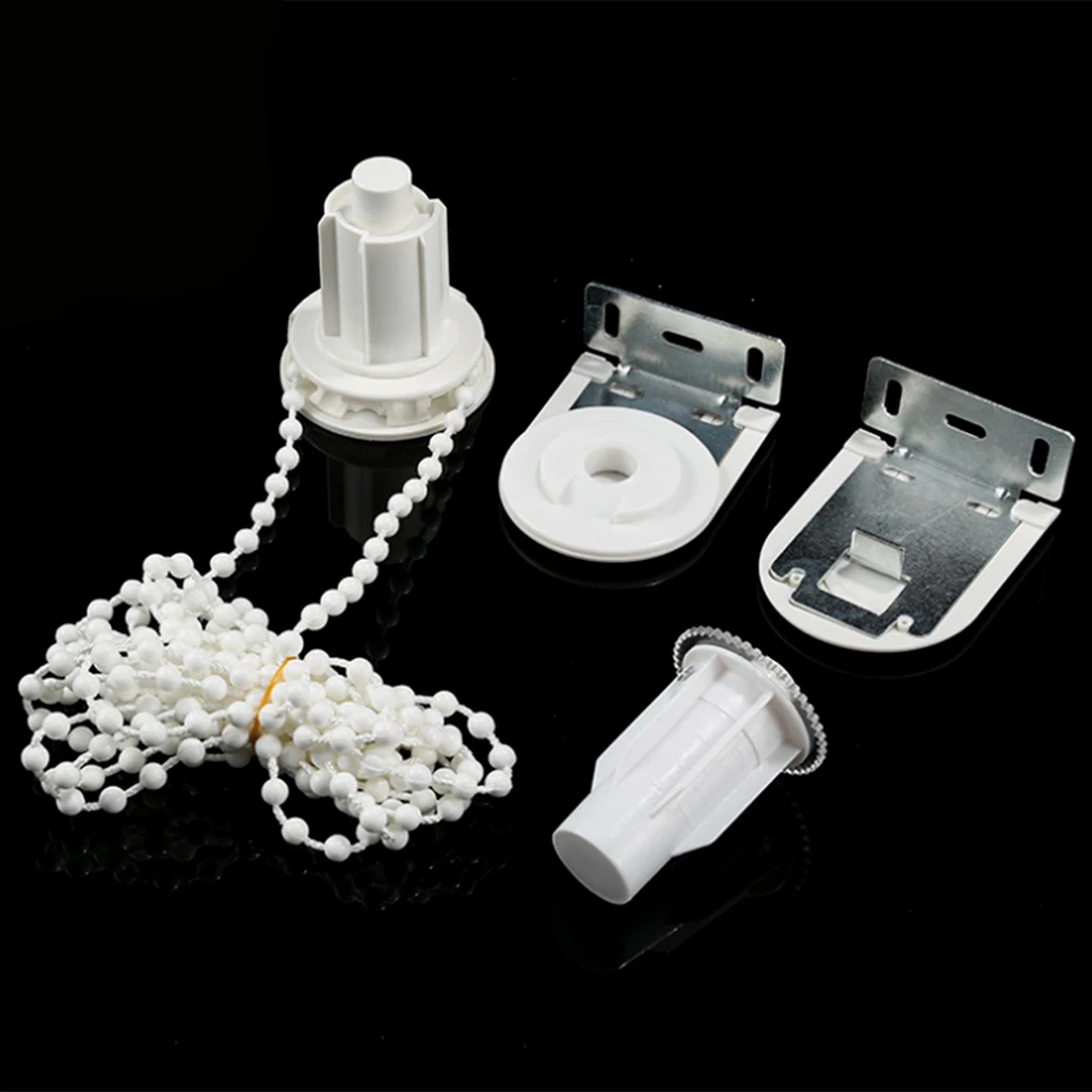 38mm Tube Roller Blinds Shade - Bead Chains Cleats Connectors Bracket Clutch