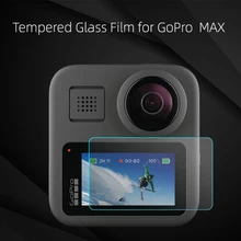 HD Закаленное стекло протектор экрана для GoPro Max Защитная пленка для GoPro Max аксессуары для экшн-камеры