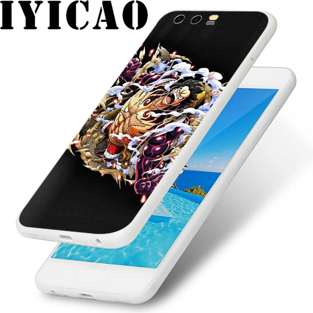 Японский аниме коллаж цельный Луффи чехол для Huawei Honor 6a 6C 7A 7C 7X8 8X9 10 20 9X Lite Pro Play Note
