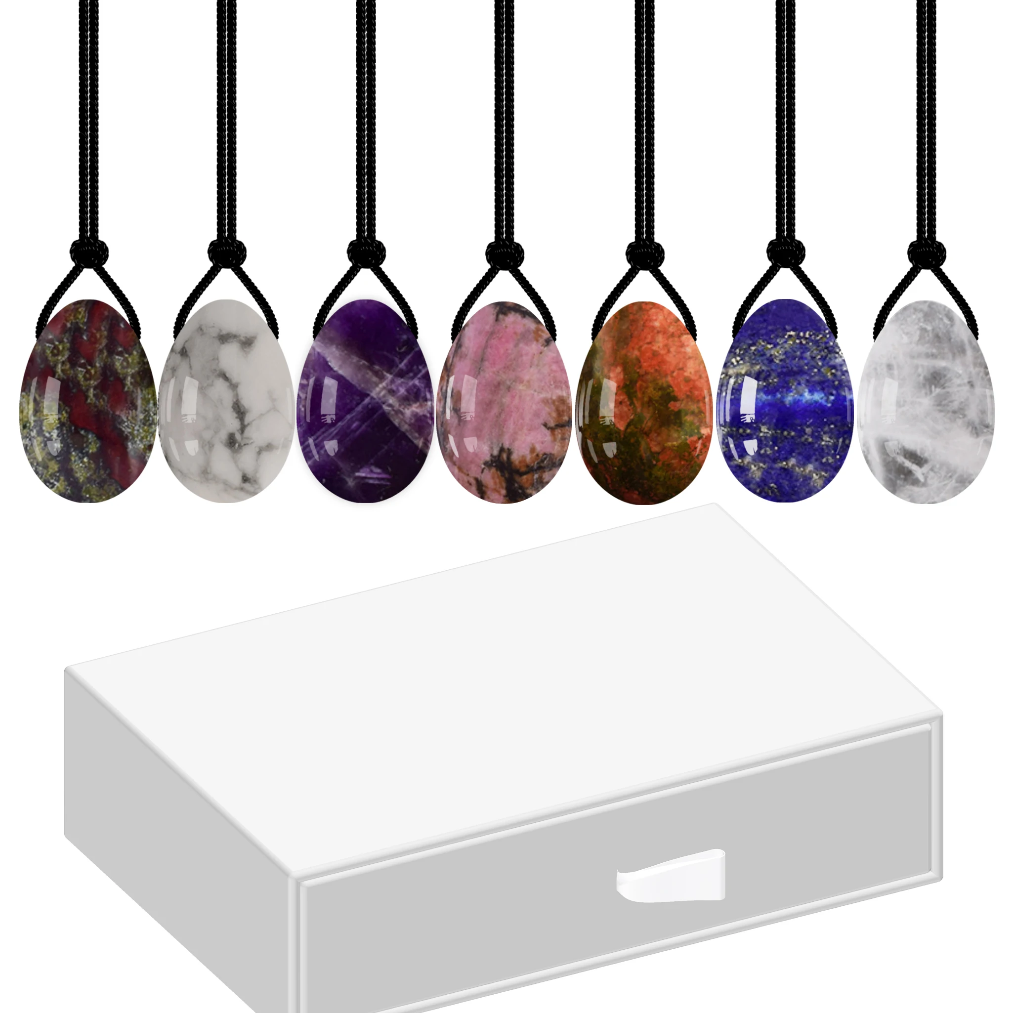 

Wholesale Yoni Egg Jade Eggs Women Kegel Exerciser Jade Massager Vaginal Muscles Tightening Ball Crystal Kegel Eggs