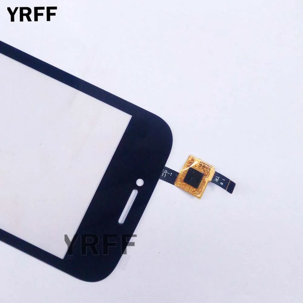 Сенсорный экран для Fly IQ239 Plus IQ239+ сенсорный экран дигитайзер Панель переднее стекло сенсорный экран сенсор 3 м клей