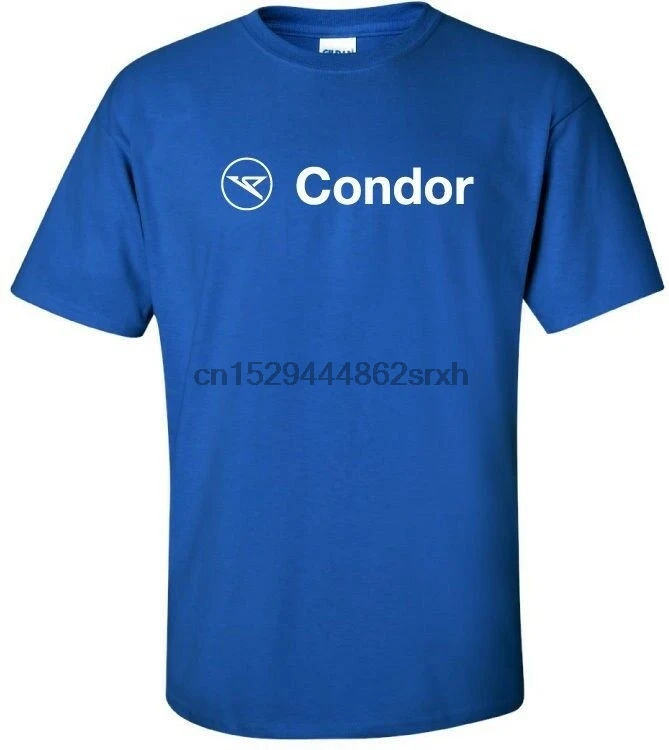 Крутая футболка с логотипом немецкой авиакомпании Condor Airlines | Мужская одежда