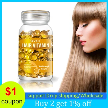 

Hair Vitamin Serum Capsule Moroccan Oil Deeply Moisturize Smooth Repair Damaged Care Hair Anti Loss Treatment Serum
