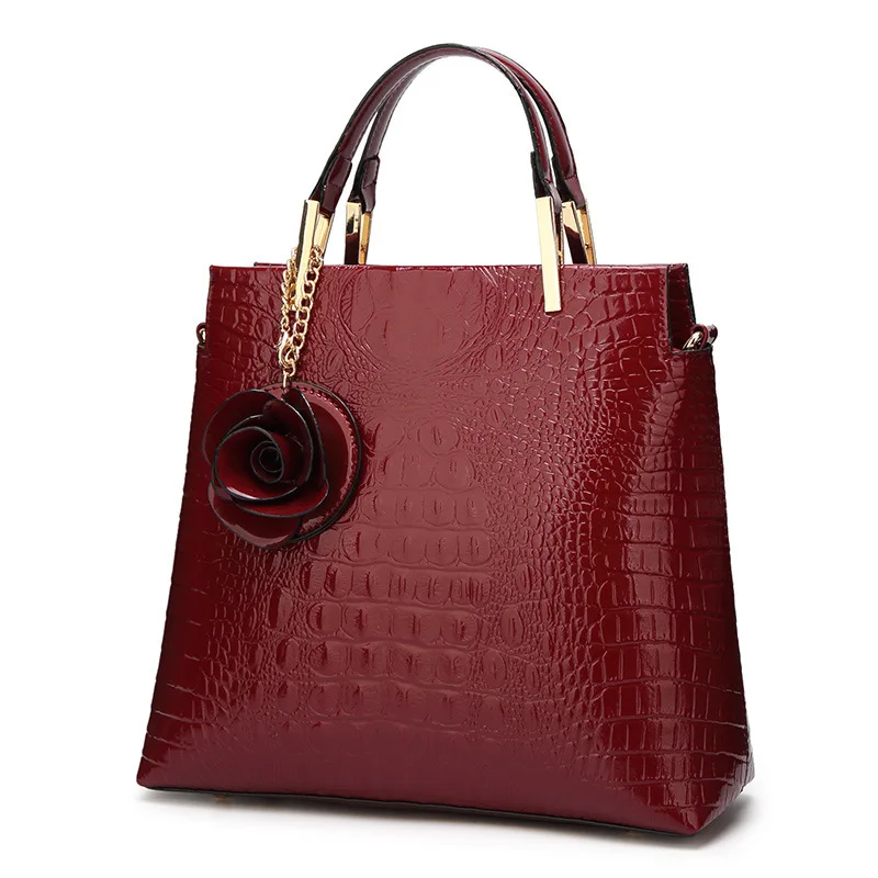 

WOMEN'S Bag Creative New Style Crocodile Pattern Bucket Type Shoulder Bag 2019 Spring Europe And America Style Crossbody/shoulde
