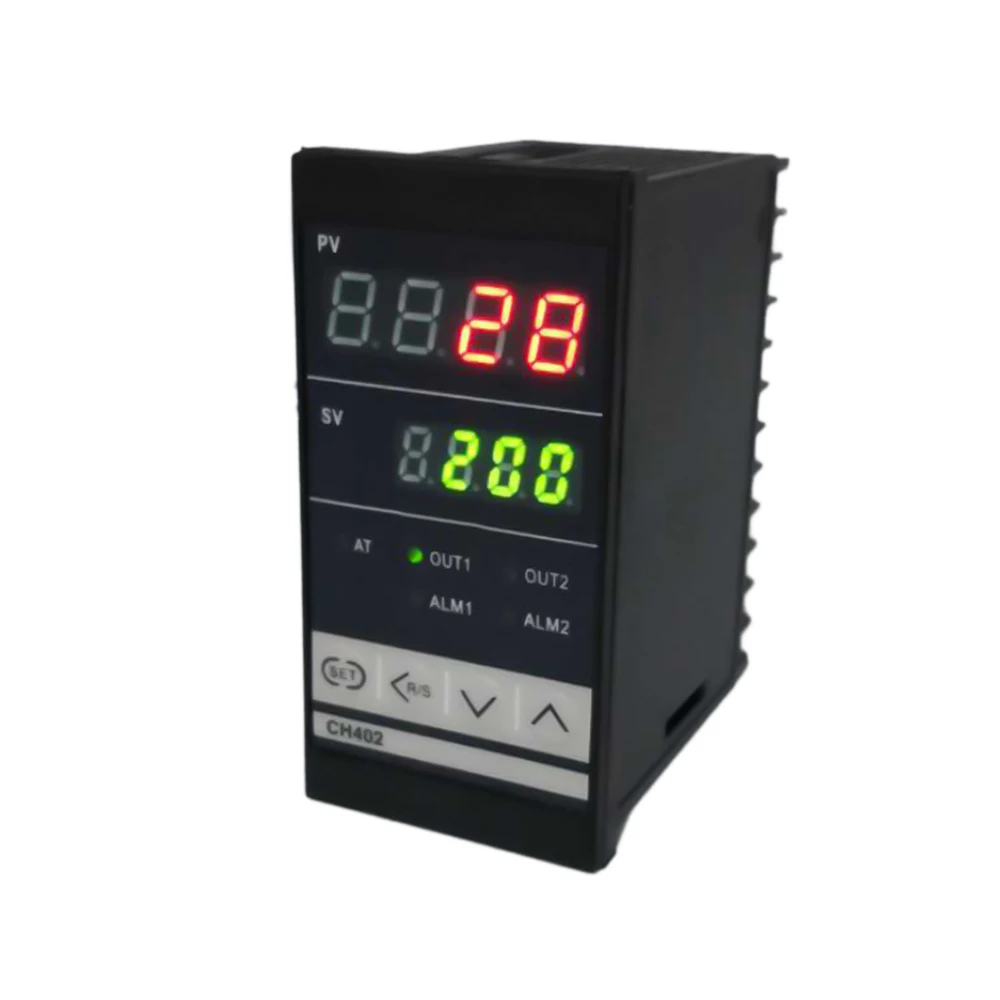 CH402 AC85-264V Высокая точность смарт PID регулятор температуры Термостат реле TC/вход RTD ассортимент термометр