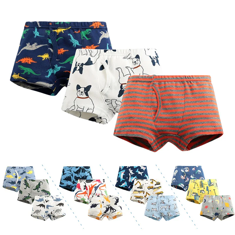 Promo Boys Panties Shorts Teenager Baby-Boy Briefs Cotton Cartoon Cute Pure Print 1-12T Boxers 0BJkJxngW