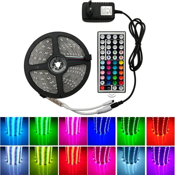 

5M 10M LED Strip Light RGB Waterproof SMD 5050 DC12V String Diode Flexible Ribbon Fita Led Sight Strip RGB Tape