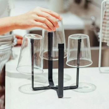 

Portable Garbage Storage Rack Stainless Steel Garbage Hanging Bag Kitchen Bag Hook Scouring Drying Rack Kitchen Storage