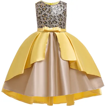 

Girls Children's Dresses Forged Sequins Girls Shows Princess Shows Dresses Flower Girl Wedding Evening Dresses